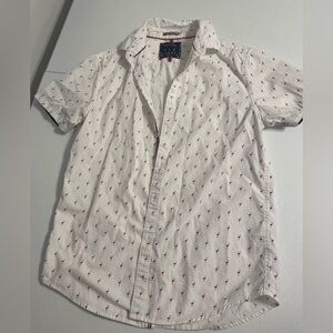 Denim & Flower collared shirt